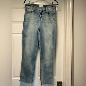 L’Agence Mid-Rise Straight Leg Size 26